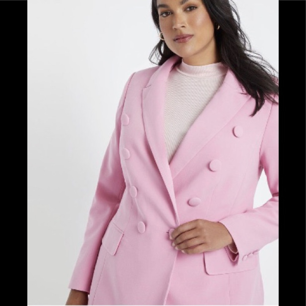 Button detail blazer